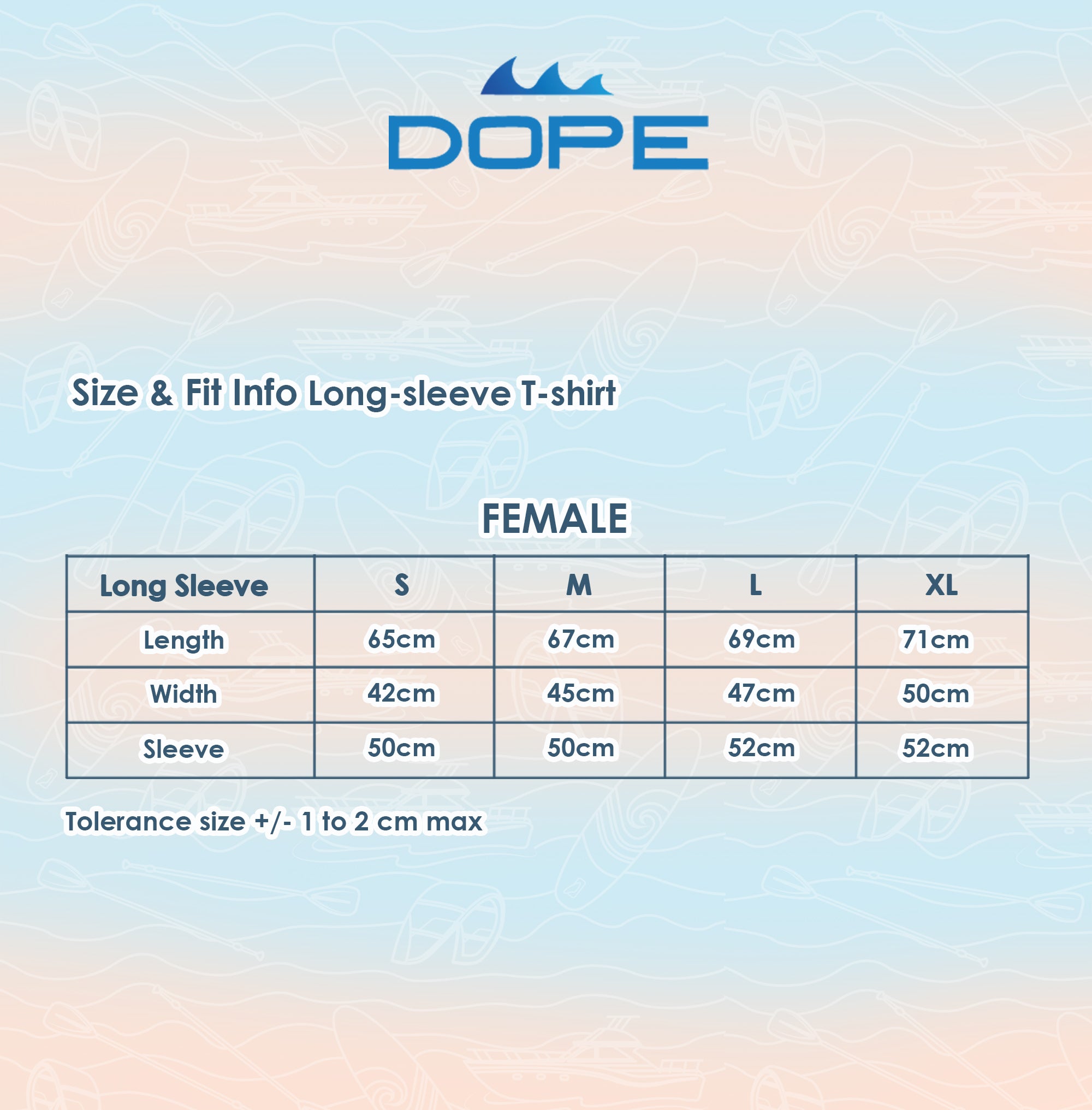 Kitesurfing - Long Sleeve Performance Female T-shirt